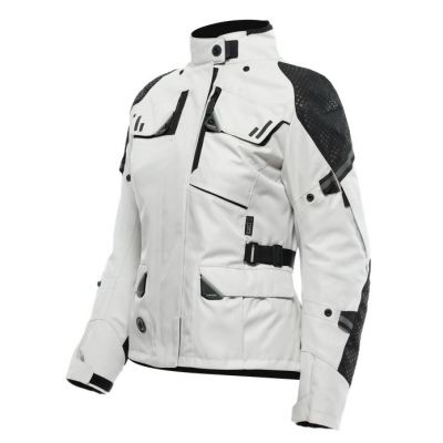Dainese LADAKH 3L D-DRY dámská adventure bunda světle-šedá/černá vel.38